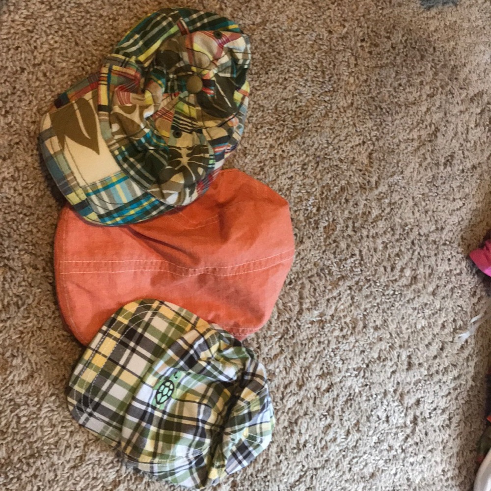 3 hats gap and Gymboree